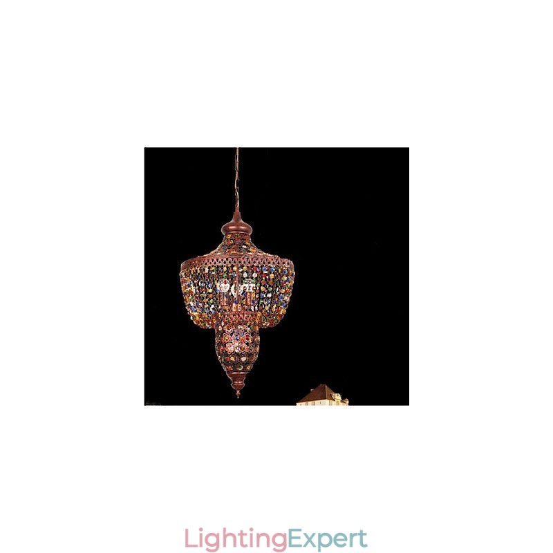 Mediterranean Color Crystal Lamp Southeast Asia Black Light