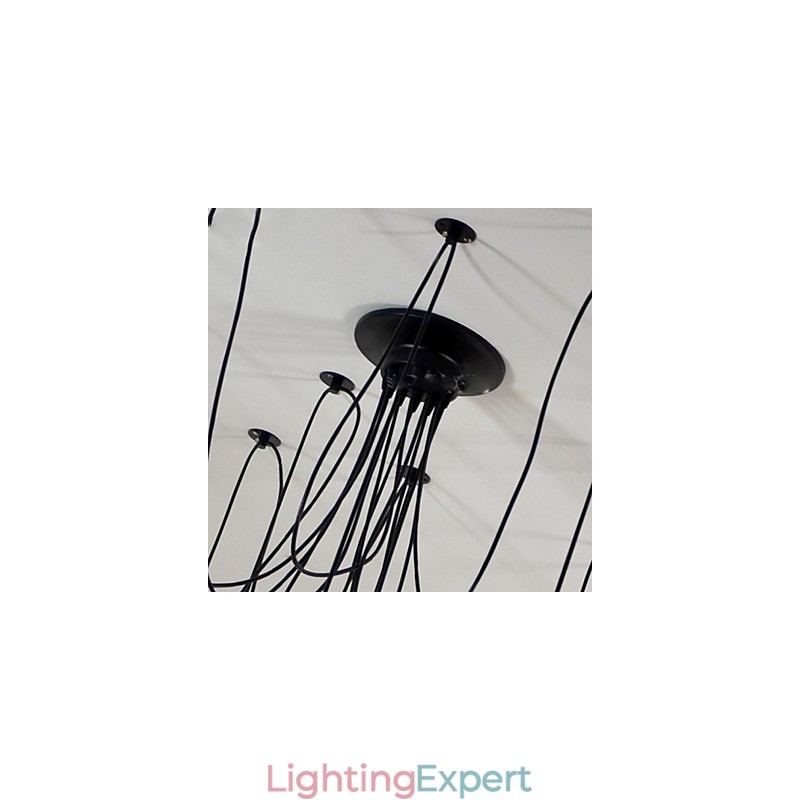 Vintage Edison Multiple Ajustable DIY Ceiling Lamp Light Pendant Lighting Chandelier Modern Chic Industrial Dining