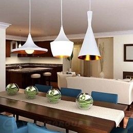 Mini Style Painting Metal Pendant Light