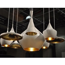 Mini Style Painting Metal Pendant Light