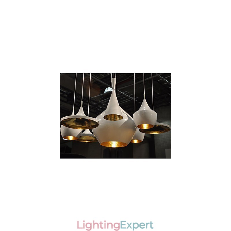 Mini Style Painting Metal Pendant Light