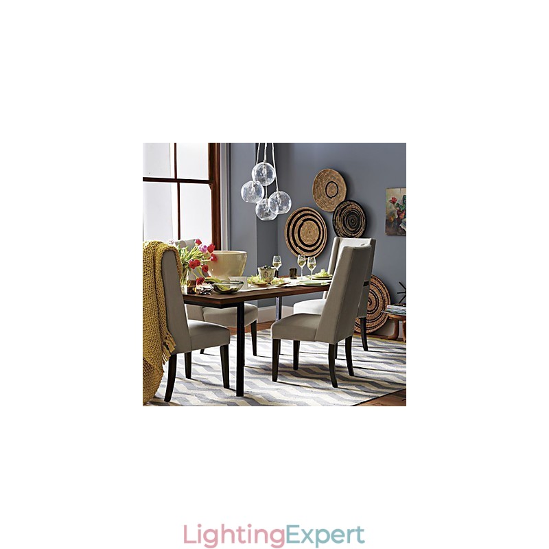 Traditional Classic Mini Style Painting Pendant Light