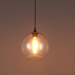 Creative Nordic Contracted Rural Glass Ball Single Head DropLight