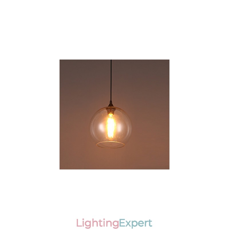 Creative Nordic Contracted Rural Glass Ball Single Head DropLight