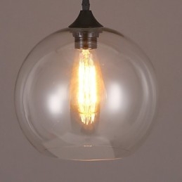 Creative Nordic Contracted Rural Glass Ball Single Head DropLight