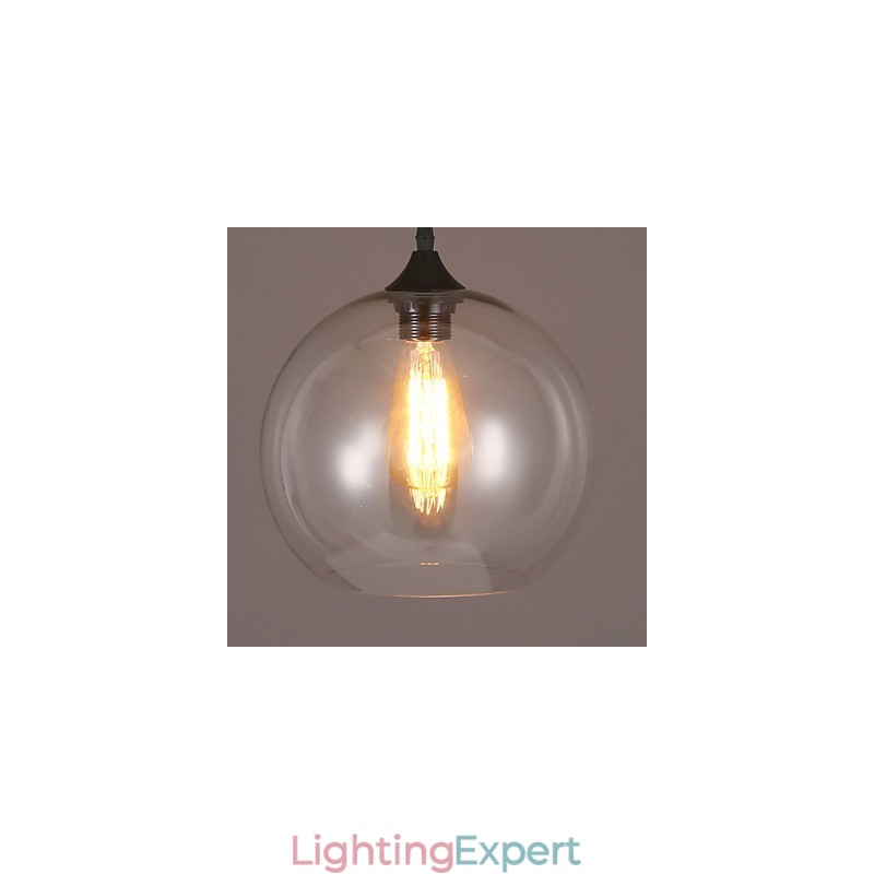 Creative Nordic Contracted Rural Glass Ball Single Head DropLight