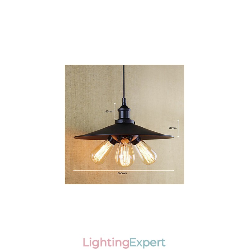 Pendant Lights Traditional Classic Vintage Retro Country Garage Metal