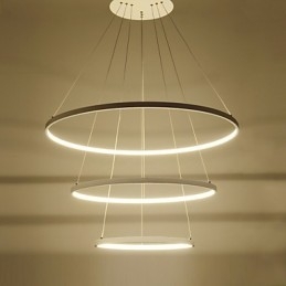 Modern Design Pendant Light Three Rings