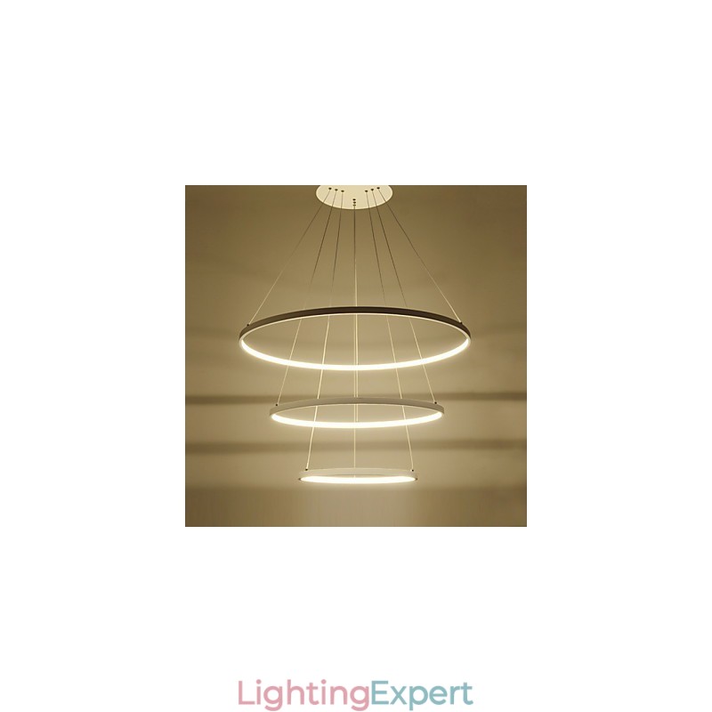 Modern Design Pendant Light Three Rings