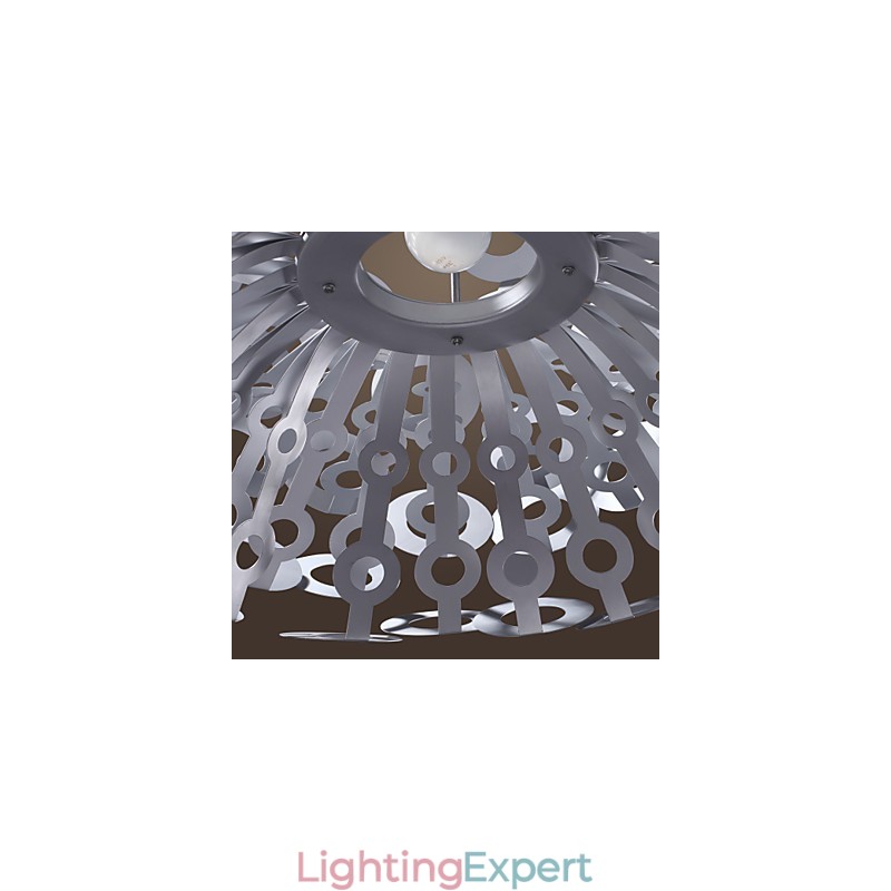 Modern Pendant Light in Circle Featured Lampshade