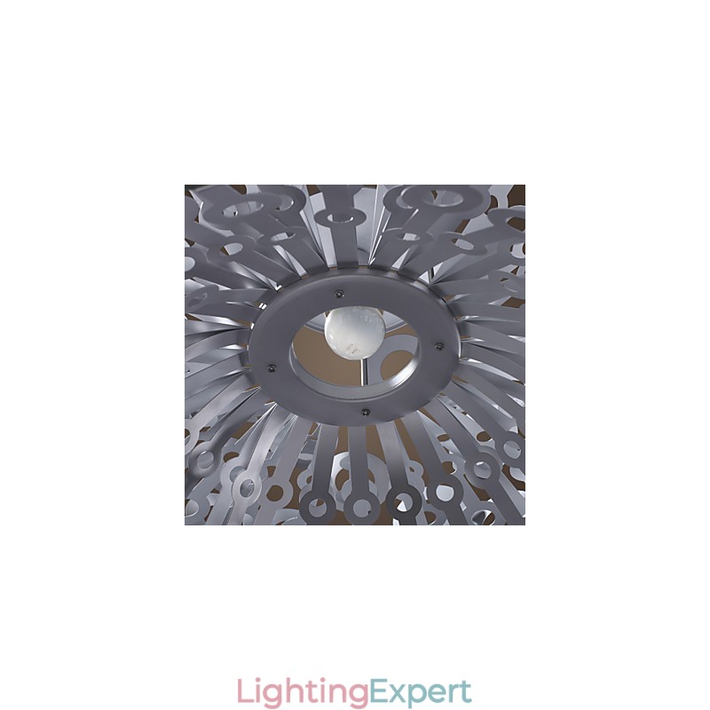 Modern Pendant Light in Circle Featured Lampshade