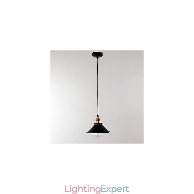 Traditional Classic Retro Bowl Mini Style Painting Pendant Light