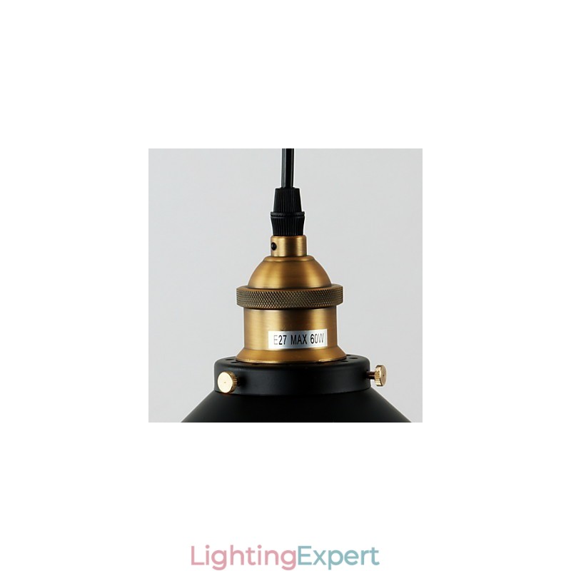 Traditional Classic Retro Bowl Mini Style Painting Pendant Light