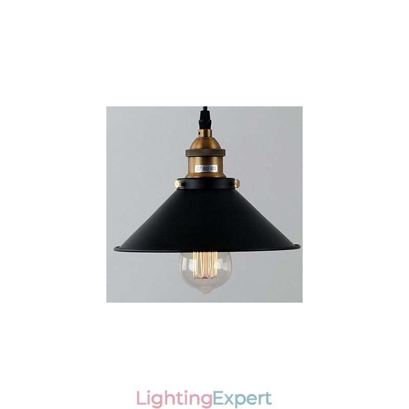 Traditional Classic Retro Bowl Mini Style Painting Pendant Light