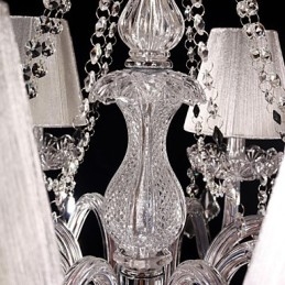 Chandelier Crystal Luxury Modern Living 8 Lights