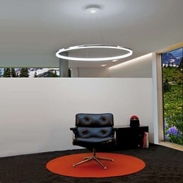 Pendant Light Modern Design Living Ring