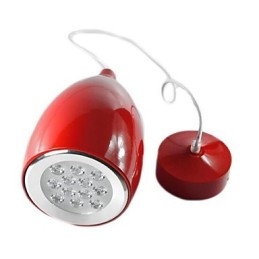 Modern Contemporary Globe Painting Metal Pendant Light