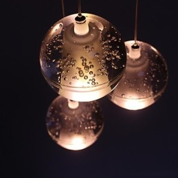 Pendant Light G4 Retroifit 3W Chrome Plating Crystal Modern Contemporary Pendant Lamp