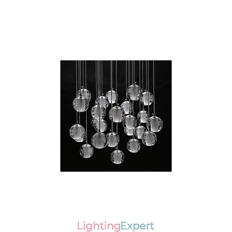 Pendant Light G4 Retroifit 3W Chrome Plating Crystal Modern Contemporary Pendant Lamp