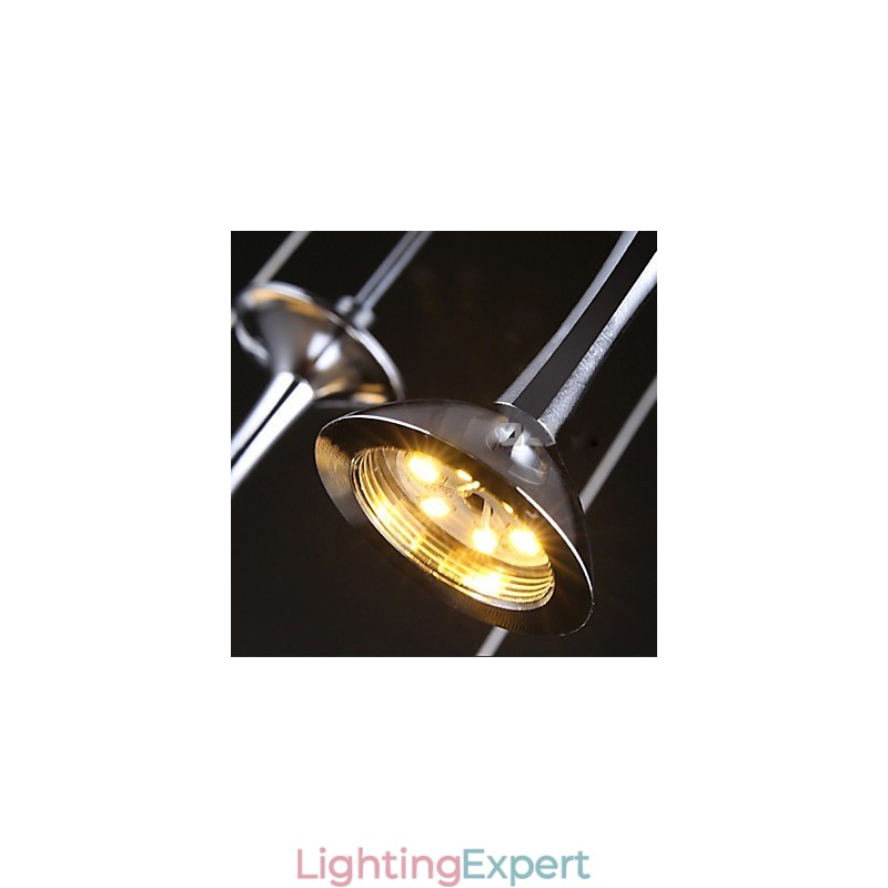 Pendant Lights 3 Lights Long Backplate Modern Contemporary