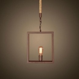 Traditional Classic Rustic Lodge Vintage Retro Country Metal Pendant Light