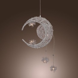 Modern Contemporary Globe Mini Style Electroplated Metal Pendant Light
