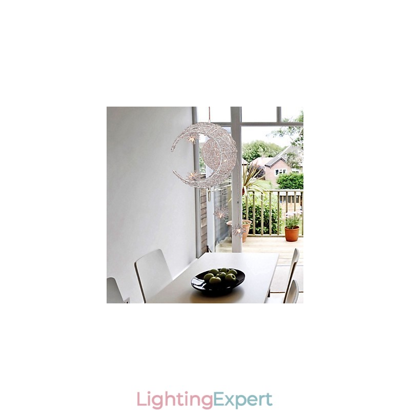 Modern Contemporary Globe Mini Style Electroplated Metal Pendant Light