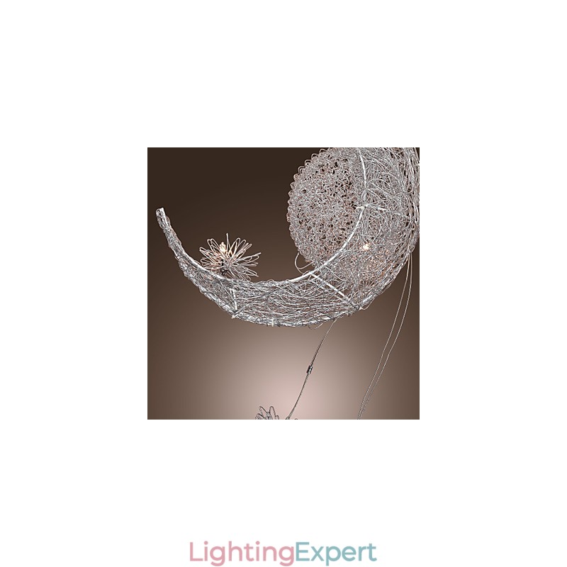 Modern Contemporary Globe Mini Style Electroplated Metal Pendant Light