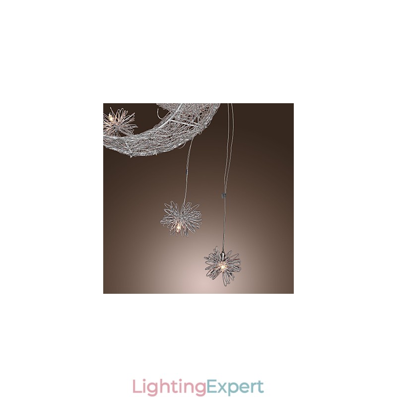 Modern Contemporary Globe Mini Style Electroplated Metal Pendant Light