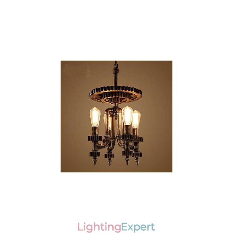 Retro Mechanical Gear Shop Decorative Lighting