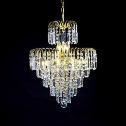 European Style Luxury 6 Lights Chandelier In Crown Shape
