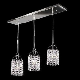 Crystal Metal Pendant Light