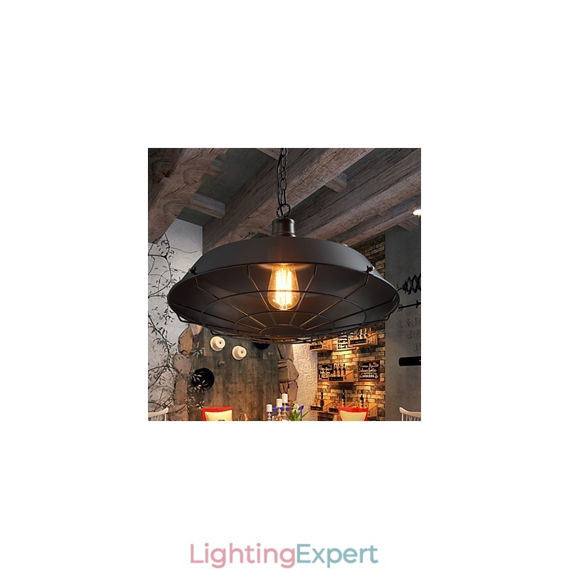 Pendant Lights American Country Retro Wrought Iron Contemporary and Contracted Warehouse Droplight