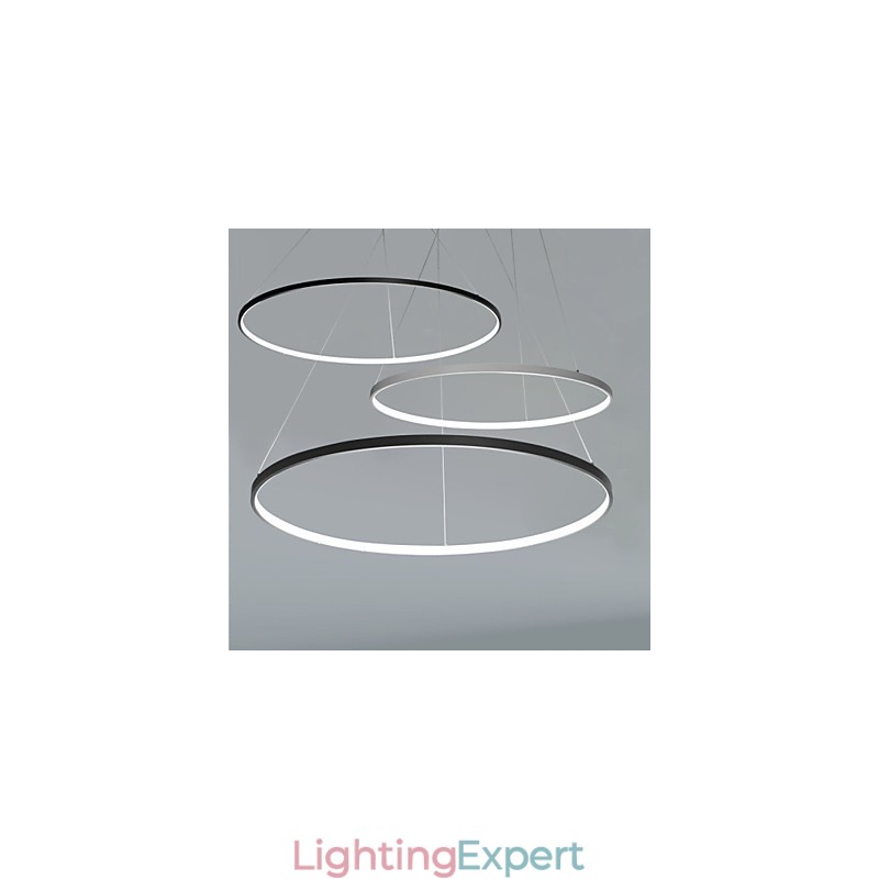 Dimmable Pendant Light Modern Design Ring