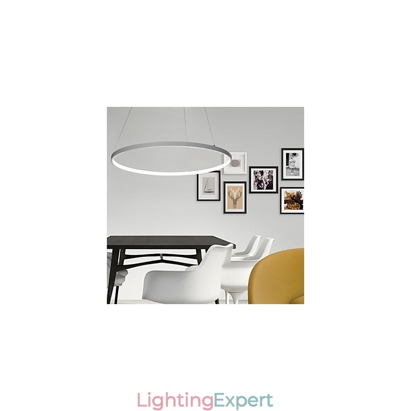Dimmable Pendant Light Modern Design Ring