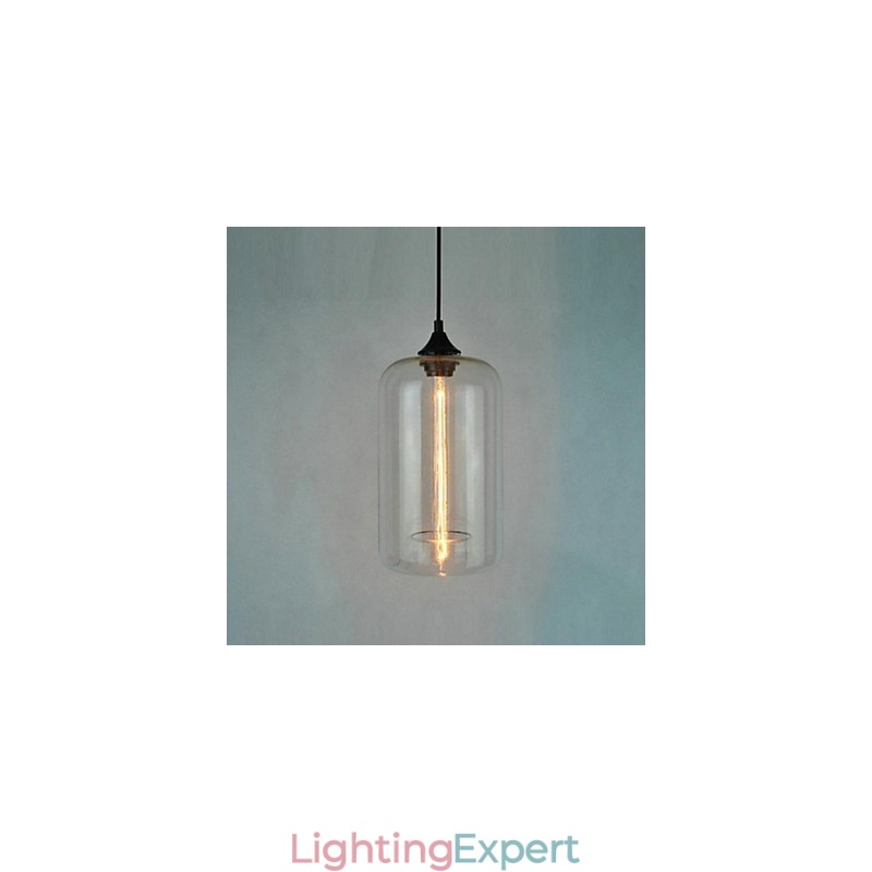 Bottle Design Pendant 1 Light Minimalist Iron Painting
