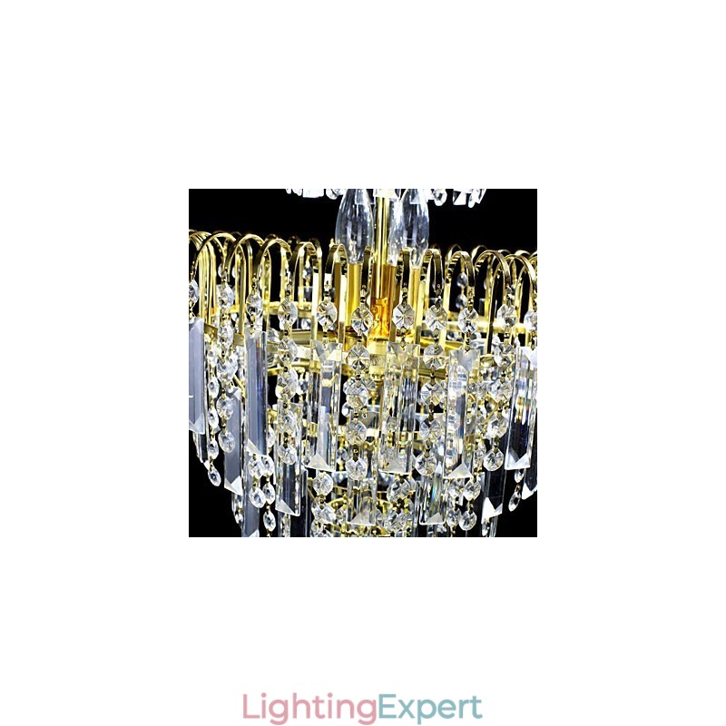 European Style Luxury 6 Lights Chandelier In Crown Shape