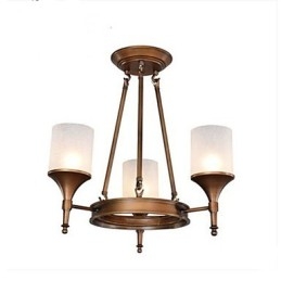 Retro Pastoral Wrought Iron Chandelier