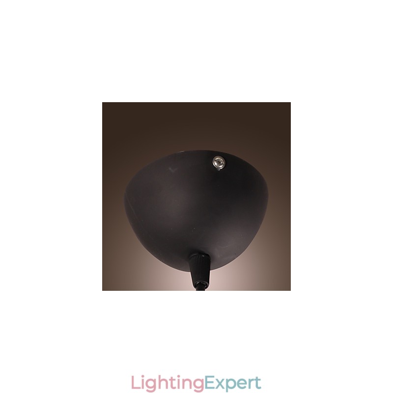 Modern Contemporary Retro Bowl Mini Style Painting Pendant Light