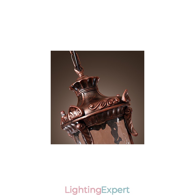 Antique Inspired Pendant Light with 1 Light