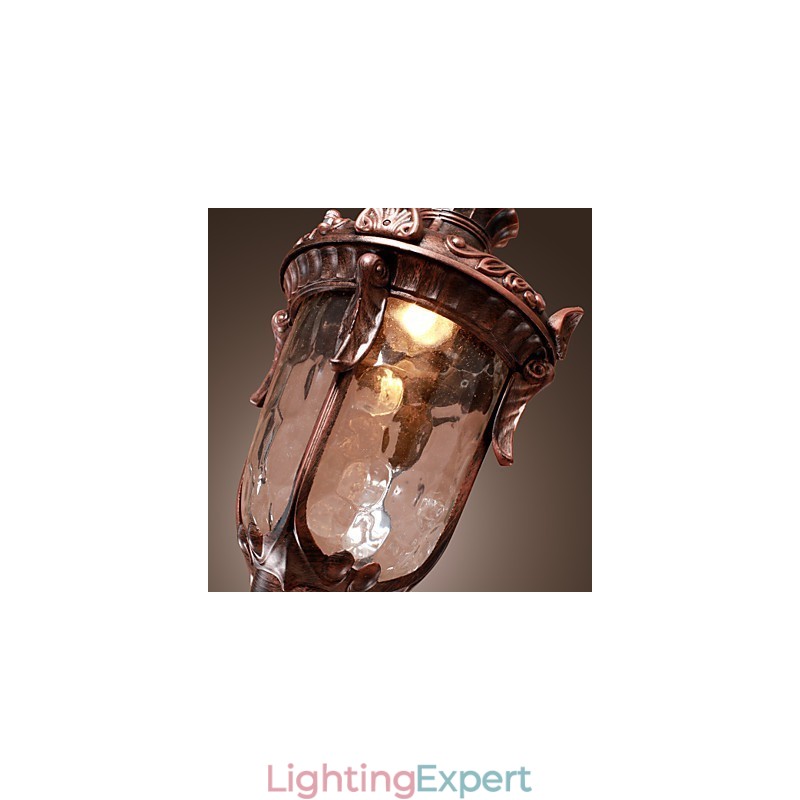 Antique Inspired Pendant Light with 1 Light