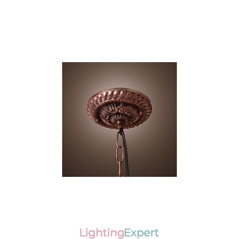 Antique Inspired Pendant Light with 1 Light