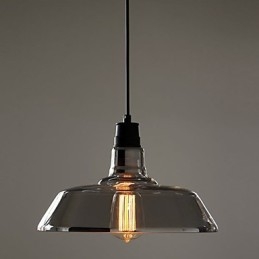 Vintage Electroplated Pendant Light Garage
