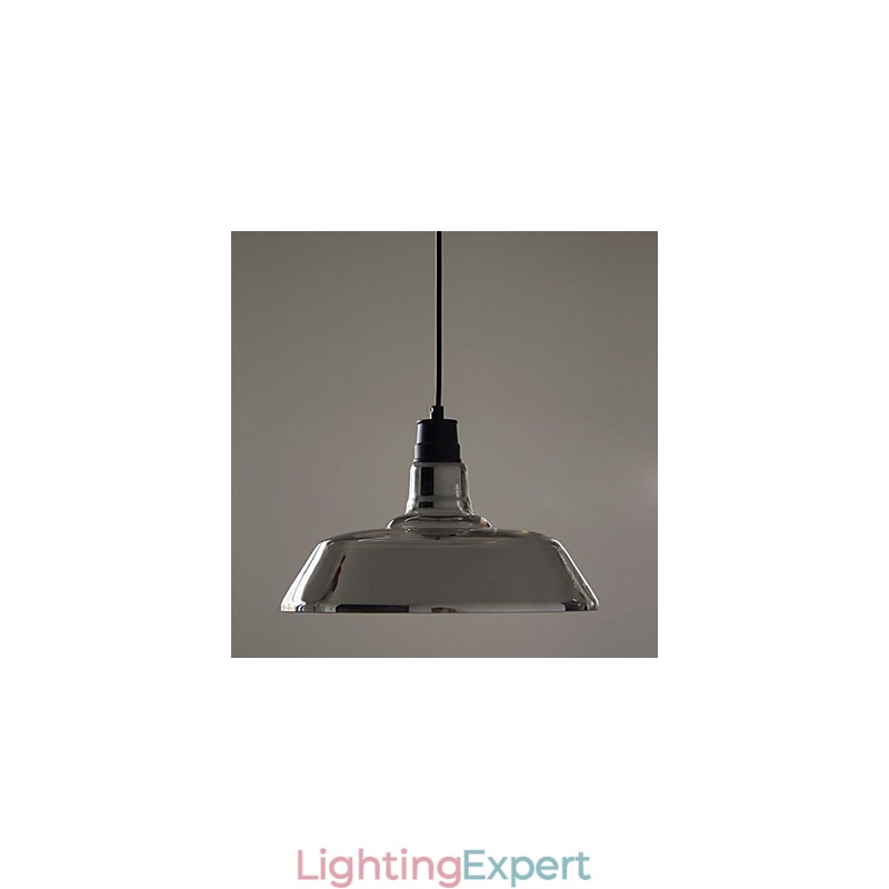 Vintage Electroplated Pendant Light Garage