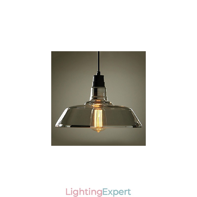 Vintage Electroplated Pendant Light Garage