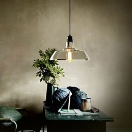 Vintage Electroplated Pendant Light Garage