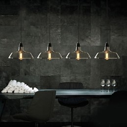 Vintage Electroplated Pendant Light Garage