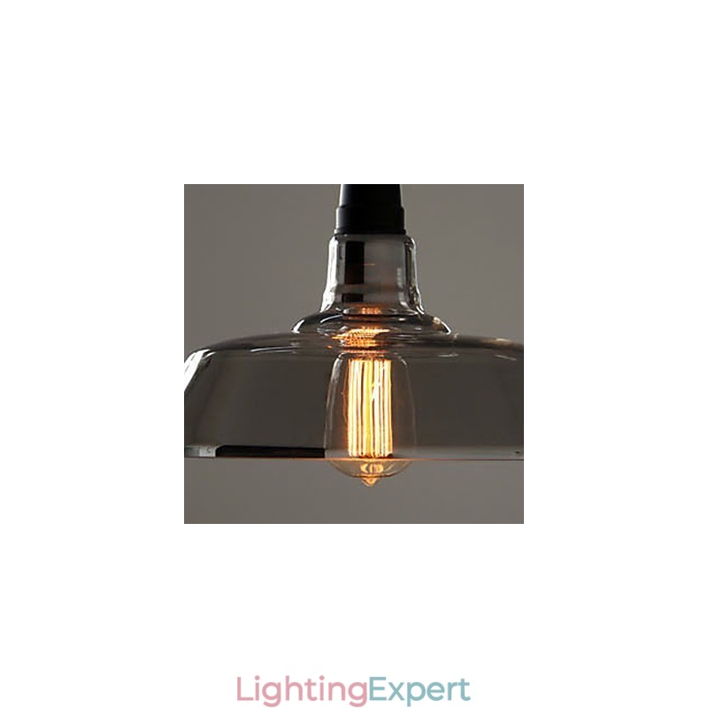 Vintage Electroplated Pendant Light Garage
