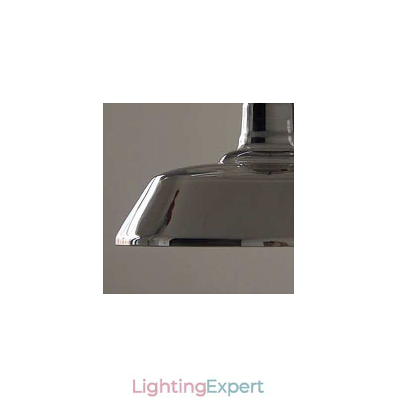 Vintage Electroplated Pendant Light Garage
