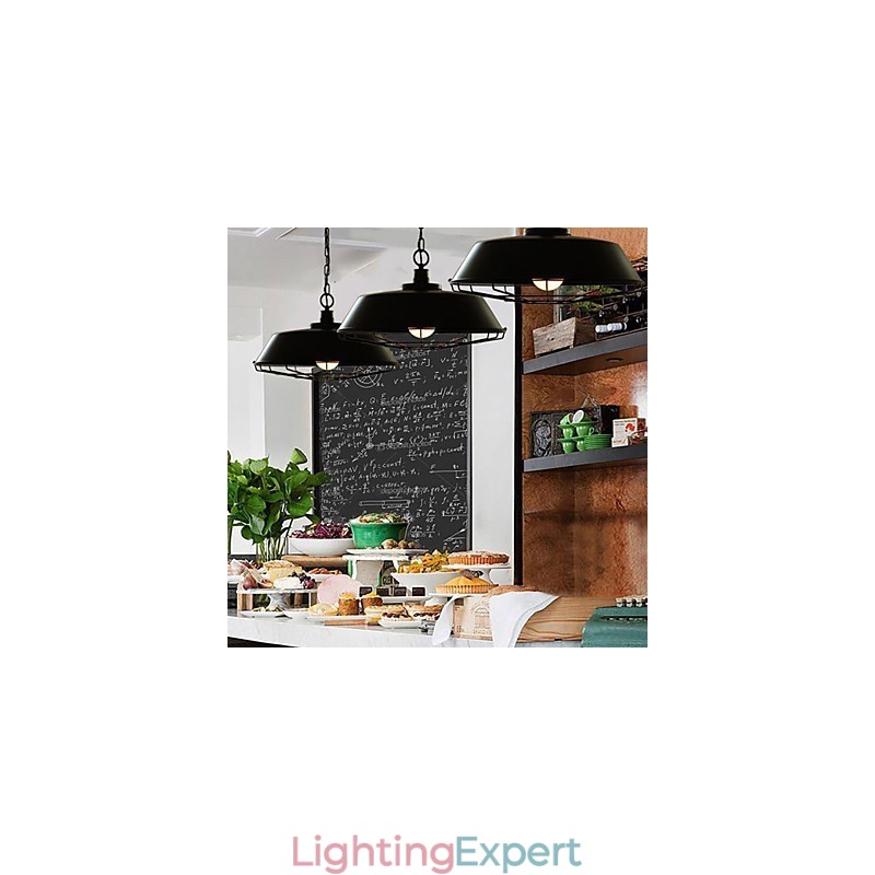 Wrought Iron Country Restoring Ancient Ways Single Head Droplight Lamp Light